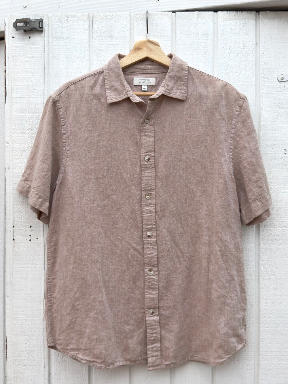 Banana Republic Short-Sleeve Button-Up